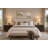 Blanding 1-Light Silver Metal Table Lamp With A White Linen Shade
