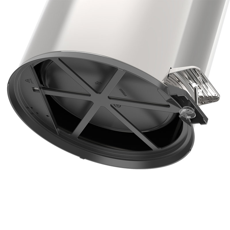 Stainless Steel Step On Kitchen Trash Can, 20L
