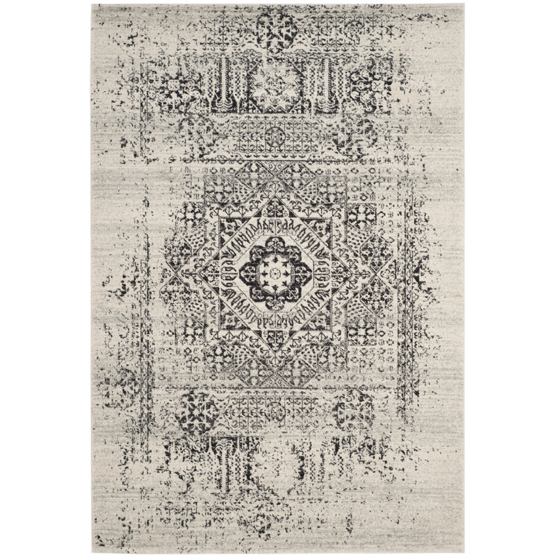 Bryker Oriental Hand Woven Area Rug, Rectangle 91 x 152 cm