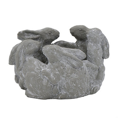 Bunny Cement Planter