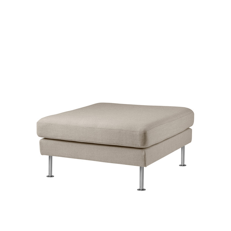 Firhoj Square Ottoman, Beige