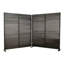 119" W x 72" H 2 - Panel Aluminum Folding Room Divider-1107753125