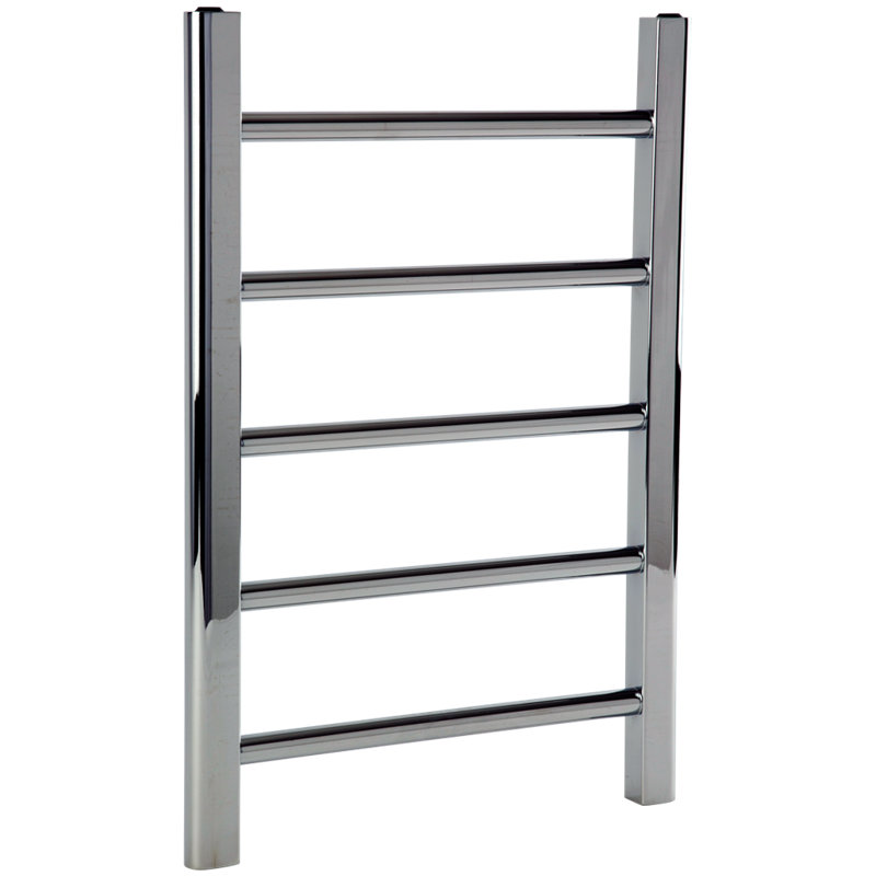Ryton Wall Mount Electric Towel Warmer, 26" H x 18" W x 5.19" D, Chrome