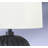 Raso 28 in. Satin Black Table Lamp