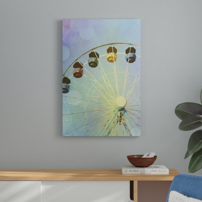 «Rainbow Ferris Wheel III», impression sur toile
