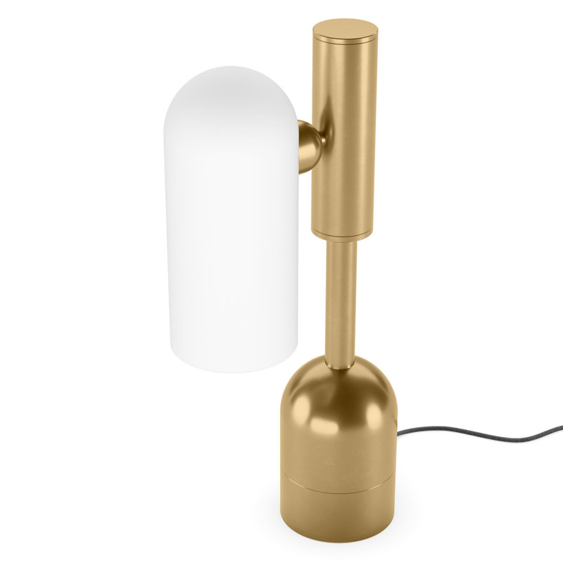 Odyssey Table Lamp, Burnished Brass