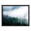 Forêt verte enveloppée de brouillard épais, Illustration moderne, petit décor, œuvre d'art moderne-101376800-101376798