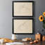 Citrus Contour I - ensemble de 2 reproductions de dessins encadrés-2126693949-2126694080
