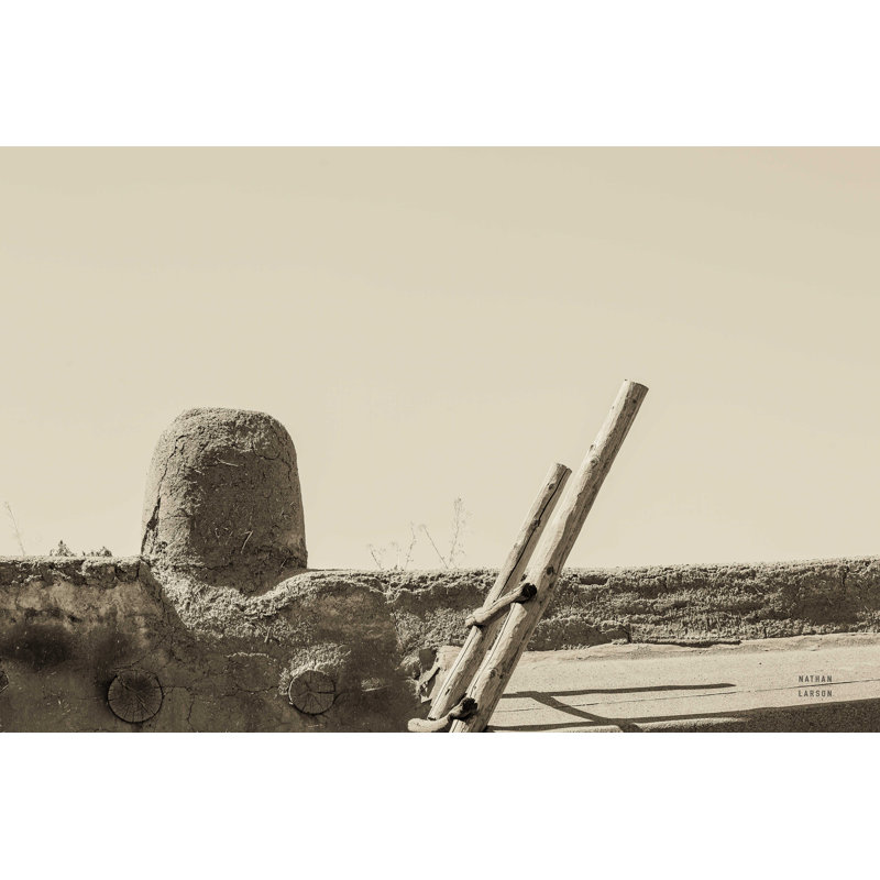 «New Mexico Adobe» par Nathan Larson - photographie sur toile tendue, H 8 po x l 12 po