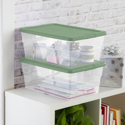 16 qt Plastic Storage Bin