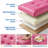 30" Upholstered Folding Storage Ottoman, PU Leather Tufted Footrest End of Bed Bench with Padded Seat-1795595303
