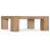 Chiseling Solid Wood Cocktail Table