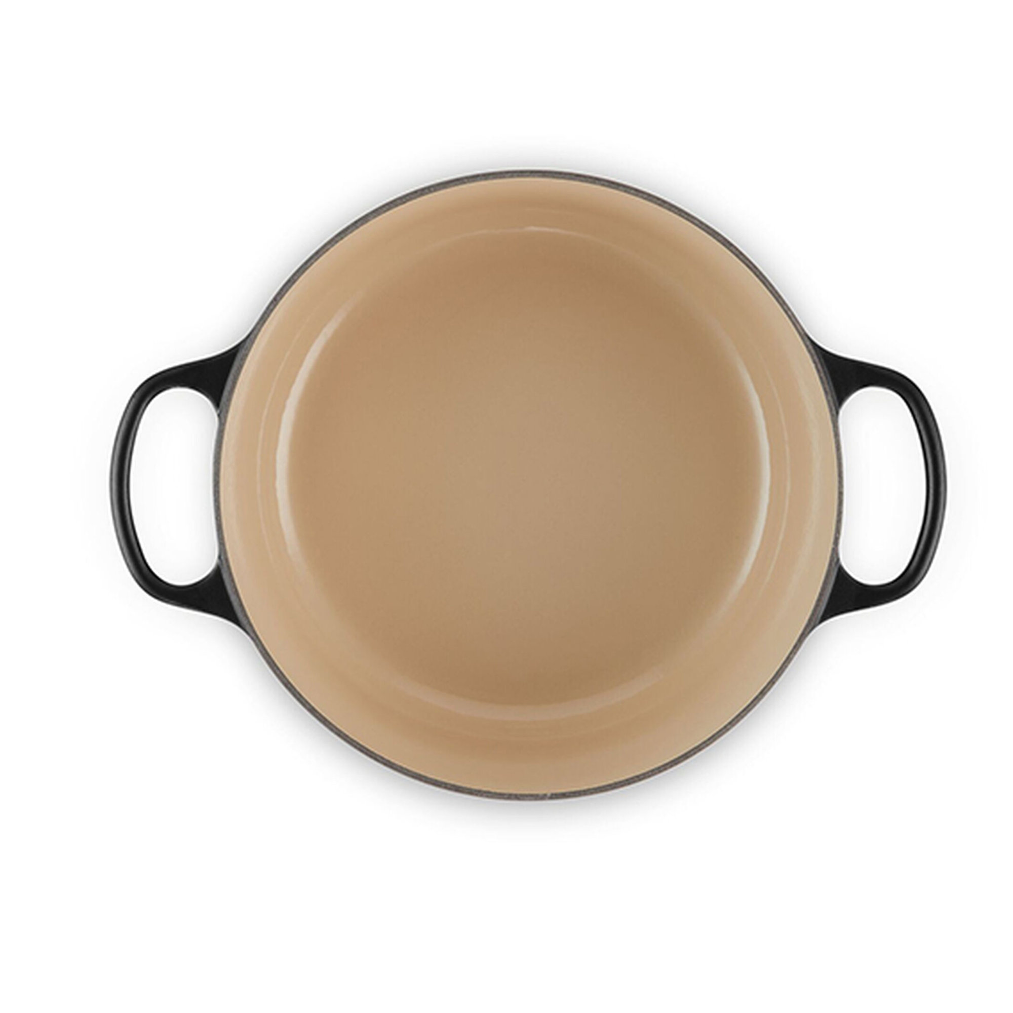 Le Creuset Signature Enameled Cast Iron Round Dutch Oven with Lid, 5.5 quarts, Licorice