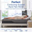 Matelas à mémoire de forme rafraîchissant et rafraîchissant Alwyn Home-1039876456-1039876438