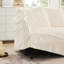 Comfy Cloud, 3 places, velours côtelé crème, siège profond avec option luxueuse pour la maison, coussin-1112924907