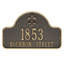 Plaque d'adresse Fleur de Lis-1564841590-1564841594