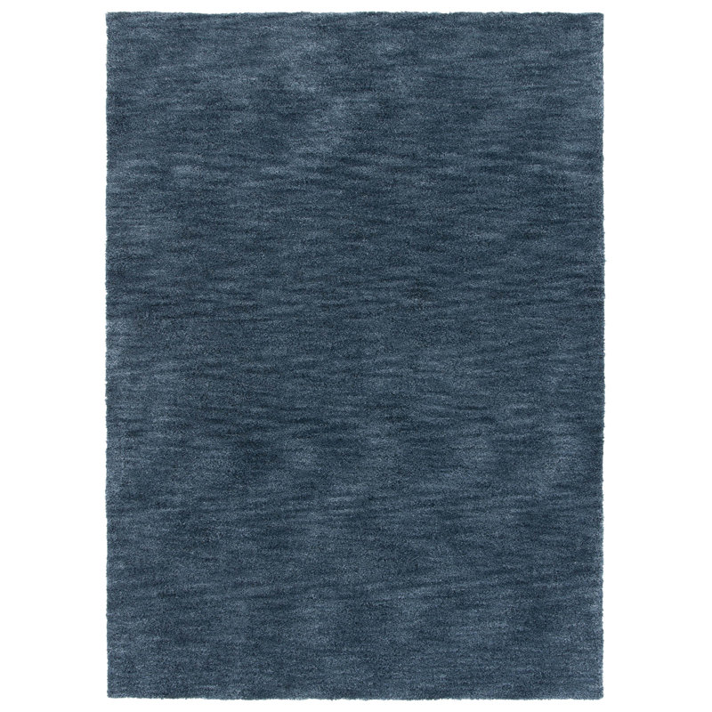 Tapis Carmine 101 en bleu sarcelle, Rectangulaire 3 pi x 5 pi