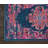 Abbate Oriental Navy Blue/Pink Area Rug-2109149252