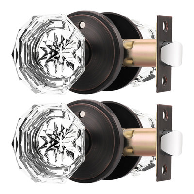 Boutons de porte en cristal Crystal