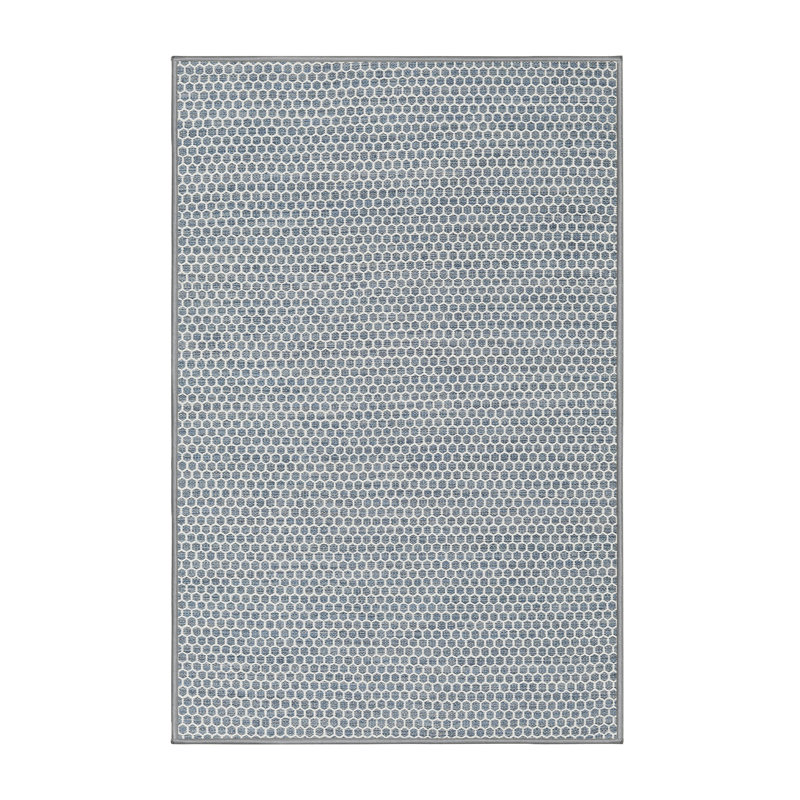 Tapis gris zone contemporaine Sherborn, Rectangle 5 pi x 7 pi