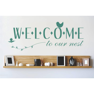 Text & Numbers Wall Decal