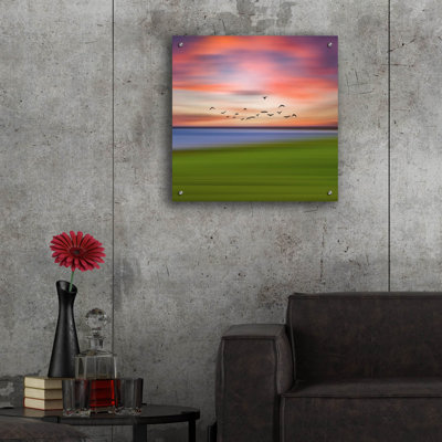 Art mural en verre acrylique Latitude Run®