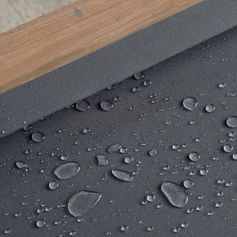 Table de billard Ashmont, 7 pi, Frêne Rétro, Gris anthracite