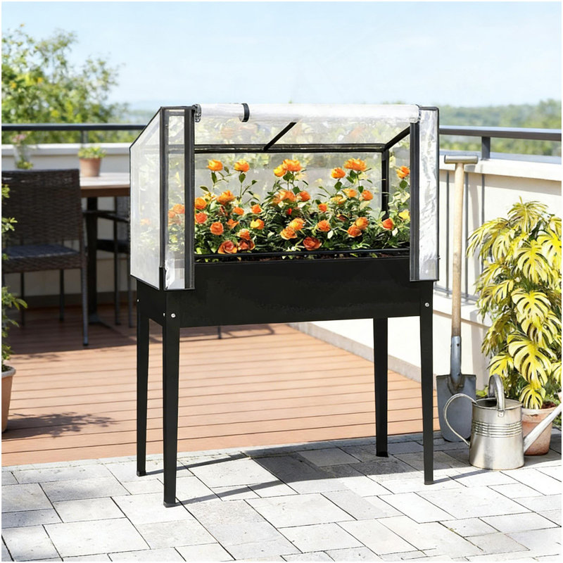 Lit de jardin surélevé spacieux, jardinières, jardinières surélevées