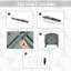 Tente abri de jardin avec moustiquaire Outsunny Pop Up