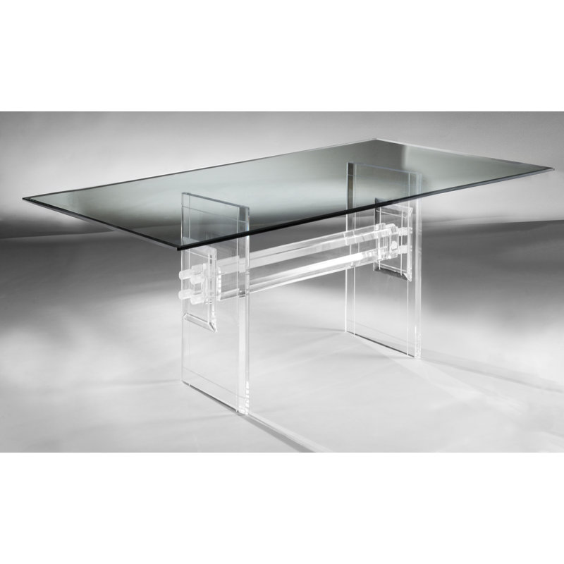 Glass Top Dining Table