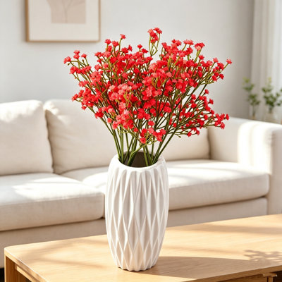 Bouquet de mariage synthétique ciel étoilé 10 tiges de fleurs pour vase Vase Home Garden Table maîtresse salon Farmhouse Decor fleurs artificielles
