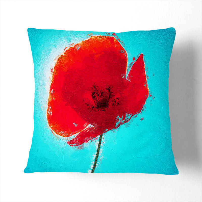 Square Throw Cushion, 40cm H x 40cm W x 15cm D