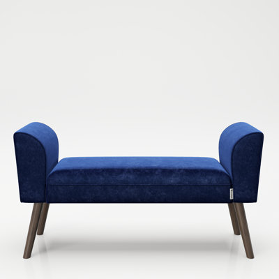Tiffany Polyester Upholstered Bench