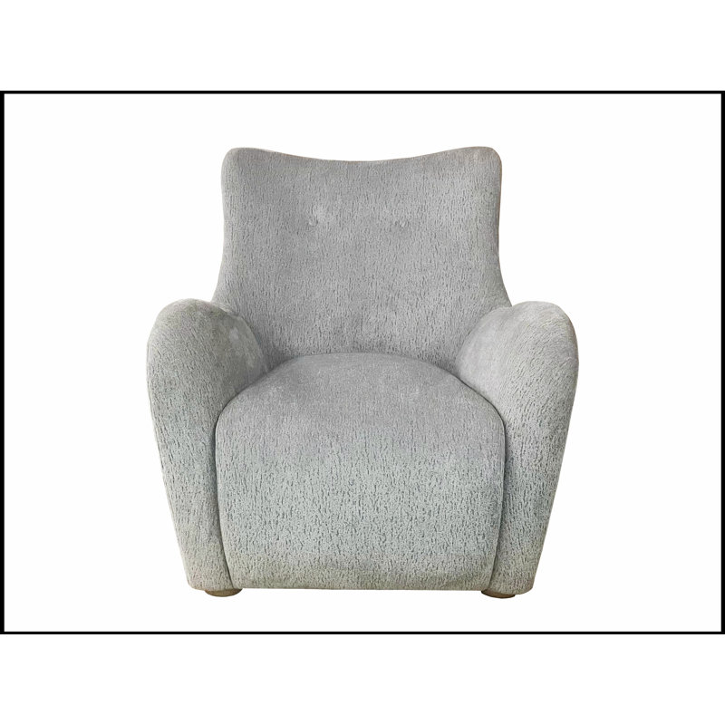 Chaise d'appoint pivotante en tissu de couleur zinc avec sièges confortables et design polyvalent pour les espaces modernes et traditionnels