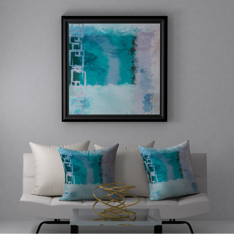 Housse de coussin carrée/insert, 18" x 18"
