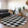 Premium Machine Washable Prisco Black Rug