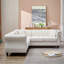 Canapé d'angle surdimensionné de 83,5 pouces, canapé modulaire en forme de L, canapés d'angle 5 places avec 3 coussins pour le salon, la chambre à coucher, un appartement, un bureau-1836389313