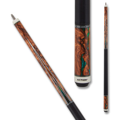 Action Cues Wood Pool Cues
