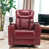 Red Faux Leather selected