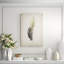 Gilded Feathers I (Gilded Gold) Print by Barclay Butera-26949856-26949858