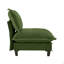 Canapé sans accoudoirs en chenille - vert-990280347