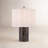 Waldwick Rosalie 17.5" Marble Table Lamp