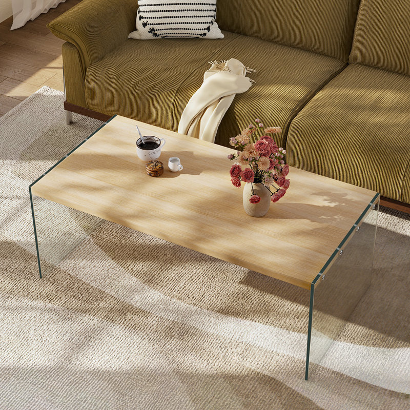 Sled Coffee Table with Storage