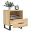Vinny 40cm W Iron Bedside Table-1727785533