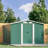 Ajay 8ft. W x 10ft. D Metal Apex Tool Shed-1616926725