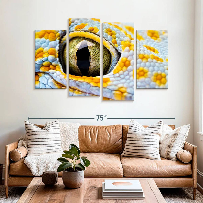 Brampt Gecko Eye, H 42 po x l 68 po