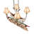 Personalized Canoe 4 Light Chandelier