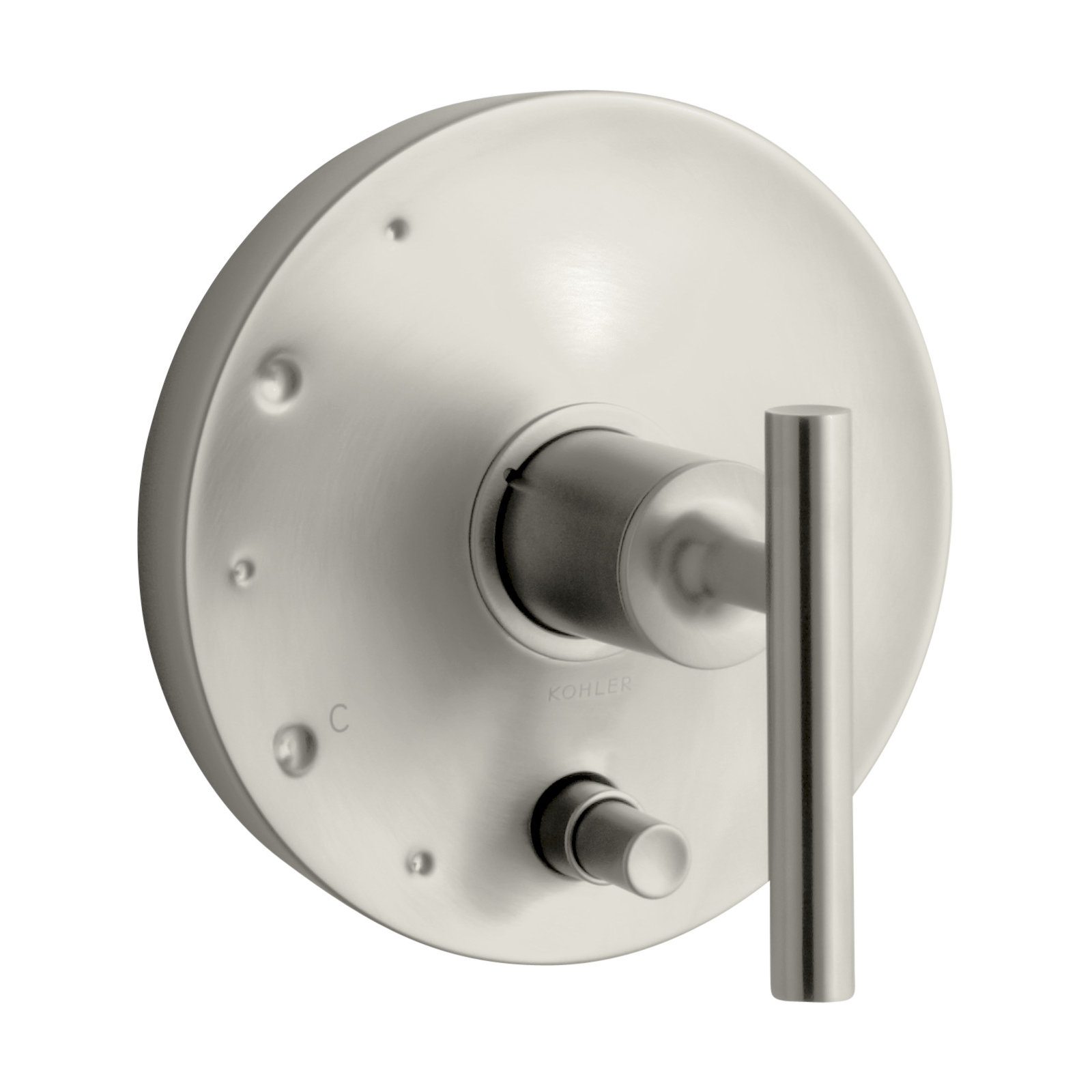 Purist Faucet Trim, Vibrant Brushed Nickel