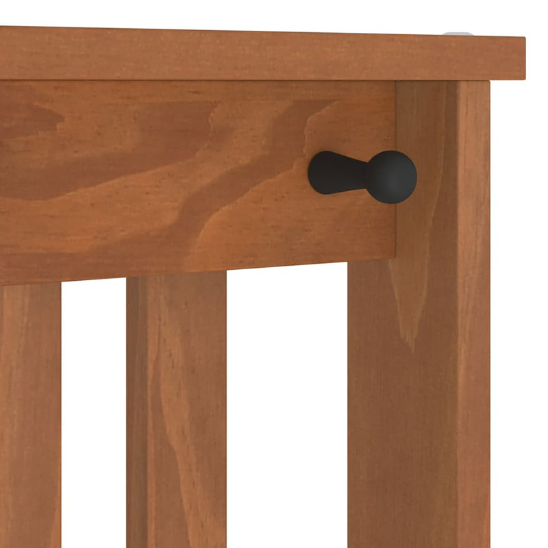 Hall Tree SANDNES 45X40x159.5 Cm Solid Wood Pine, Acacia