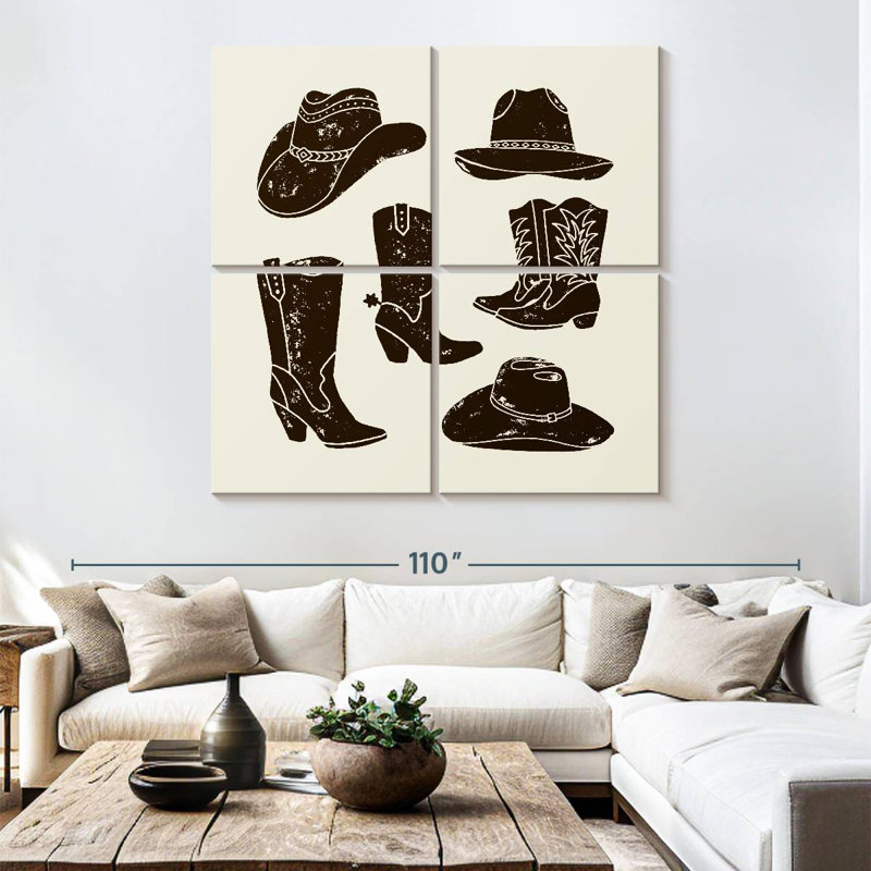 Lelar Cowboy Outfit, 74" H x 74" W